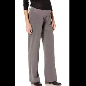 Three Seasons Maternity Wide Leg Gray Pants